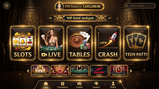 Main screen of VSP 777 Game casino page for PK players